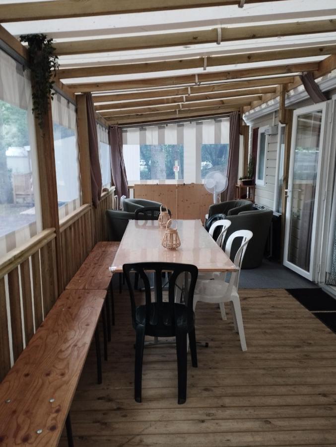 Mobil-Home Tout Confort A 300M De L'Ocean แซ็ง-เบรแว็ง-เล-แป็ง ภายนอก รูปภาพ